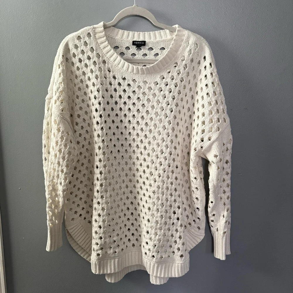 Torrid‎ Chenille Pullover Sweater